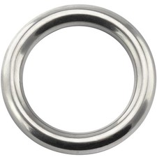 20 bis 70mm O Ring Edelstahl A4 Schnurstärke 3 bis 12mm Stahlring Ringe Poliert