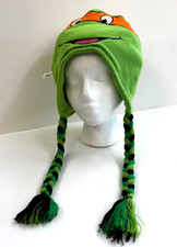 Teenage Mutant Ninja Turtles Leonardo/Michelangelo Reversible Knit Beanie Hat