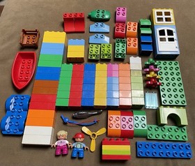 LEGO Duplo 10556 Creative Chest - Hard to Find Building Set w 2 Figures