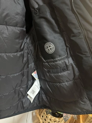 Stone Island Black 43426 Micro Twill Jacket Black Size XL Authentic LN $1065 image 9