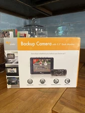 Yada BT53872M-2 Black Digital Wireless Backup Camera 3.5" Dash Monitor