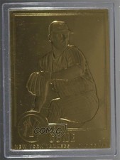 1995-2010 Danbury Mint 22K Gold David Cone #123 9ca