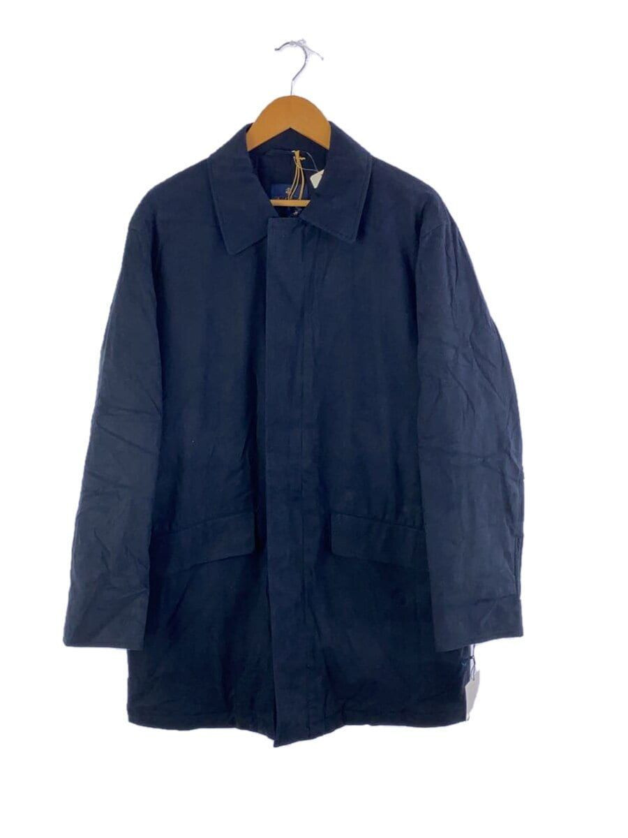 ALTRA BROOKS BROTHERS altro cappotto M poliestere navy tinta unita passeggio