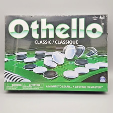 Othello Strategy Game Classic Family Board Game 2 Player Brain Teaser NEW