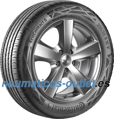 Continental EcoContact 6 225/45 R18 91W MO, EVc - Imagen 1 de 2