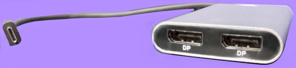 New OWC Thunderbolt 3 Dual DisplayPort 1.2 Adapter - Image 2 of 2