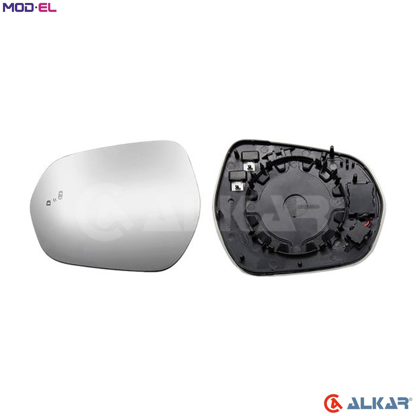 MIRROR GLASS EXTERIOR MIRROR 6433164 FOR RENAULT K7M790/703/702 1.6L 4cyl - Image 6