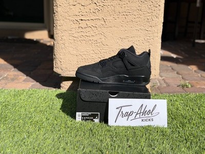 Air Jordan 4 Retro 2025 Black Cat Mens & Grade School Sizing | eBay