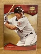 2009 Upper Deck Icons #72 Lance Berkman Card Houston Astros