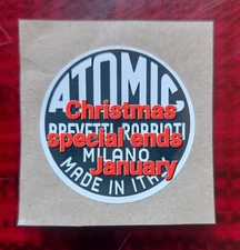 Atomic Coffee Maker  Badge