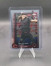 2025 Topps Chrome Update Rhett Lowder Rookie Debut #USC110 Cincinnati Reds