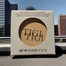 NWB TIGI Cosmetics High Density Single Eyeshadow Vanilla Matte 0.13 Oz. 