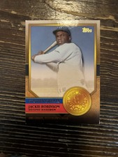 Topps 2012 Jackie Robinson GG-65 Golden Greats Brooklyn Dodgers Baseball Card