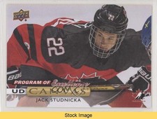 2019-20 Upper Deck UD Canvas Program of Excellence Jack Studnicka #C264 READ 9ui