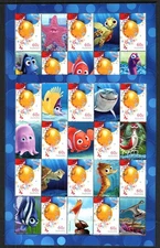 Australia Stamp 3314  - Finding Nemo labels 2 sheets