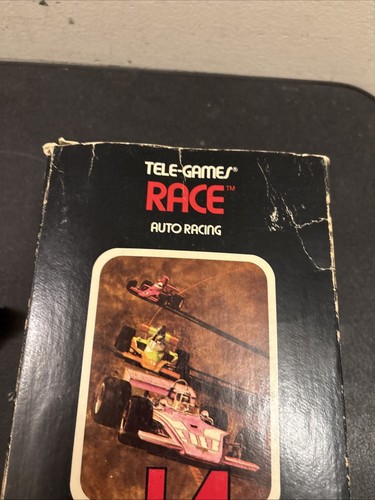 Atari 2600 Sears Tele-Games RACE Big Box With Driving Paddles Complete & Manual - Picture 12 of 18
