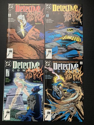 Detective Comics #604-607 (1989) full Mudpack storyline With Posters HIGH Grade!