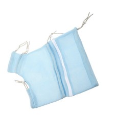 Cat Bathing Bag Breathable Mesh Cat Showering Bag Anti Scratch Adjustable Cat