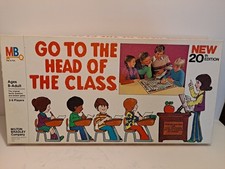 Vintage MB "Go To The Head of The Class" Family Board Game 1978 99 Complete
