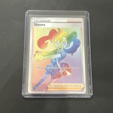 Shauna 278/264 Full Art Rainbow Secret Rare Pokémon TCG Fusion Strike