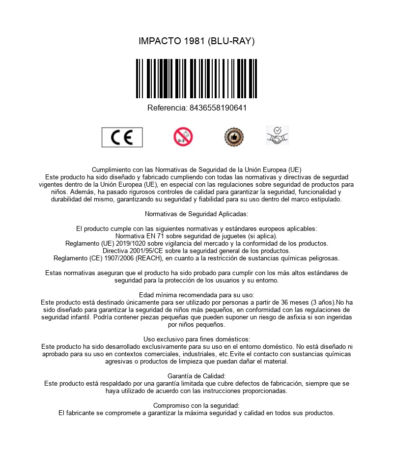 IMPACTO 1981 (BLU-RAY) - Imagen 3 de 3