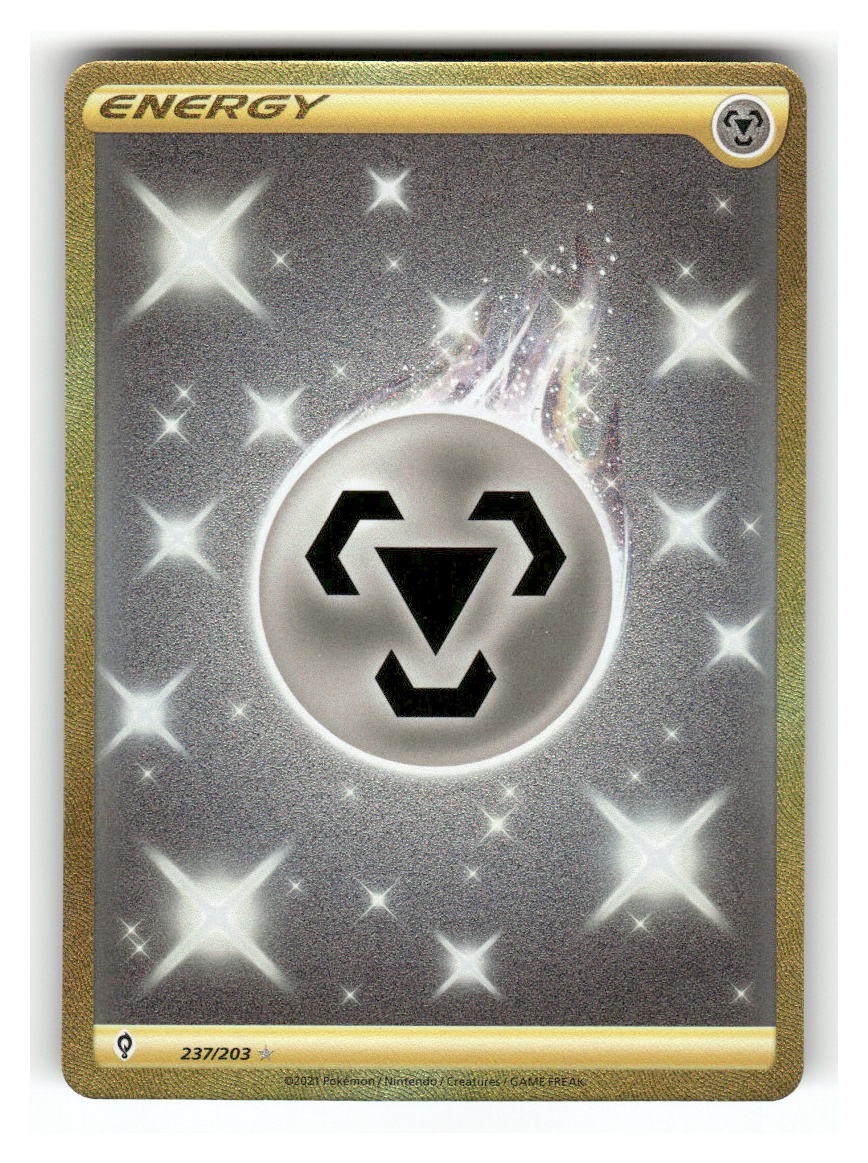 Metal Energy 237/203 Secret Rare Evolving Skies Pokemon Holo Near Mint
