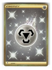 gold metal energy pokemon card Basic UR Pokmon SV4M 095/066 holofoil pattern or surface detail) Pokemon holo metal energy card