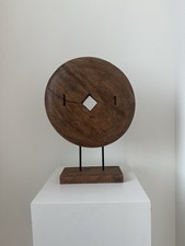 Provincial Chinese Farm Cart Wheel, C. 1850