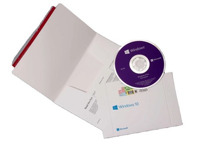 Windows 10 Pro DVD 64-Bit Microsoft Lifetime License Sealed