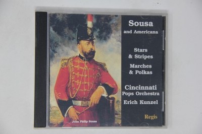 Sousa and Americana CD Cincinnati Pops Orchestra Erich Kunzel Regis
