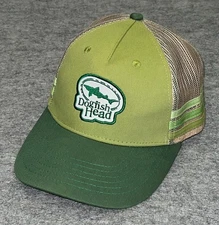 DOGFISH HEAD BREWERY TRUCKER HAT Milton Delaware Brewery Beer Snapback O/S Hat