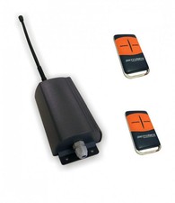 KIT APRIPORTA + 2 RADIOC. PER AUTOMATIZZARE ELETTROSERRATURA FUNZIONANTE 12V 24V