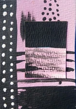 Aceo Collage Art Mixed Emdia Art