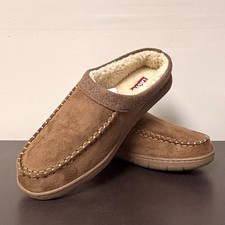 Levi  s Men  s Tan Memory Foam Indoor/Outdoor Slippers 9.5-10.5 L