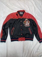 Vintage 80s Betty Boop Maziar Queen Of Hearts Leather Jacket