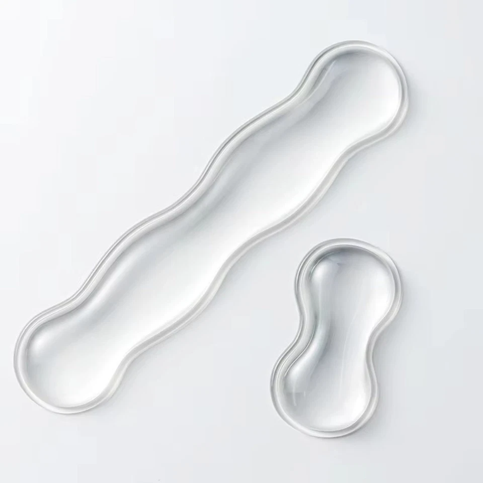 with Wrist Rest Mouse Pad Anti Slip Mouse Wrist Mat Office Use - Image 3 of 4