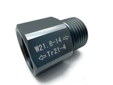 Exoda CO2 Zylinder Adapter TR21-4 auf W21.8 f&uuml;r Zapfanlage inklusive Dichtungen