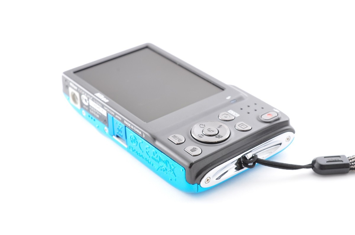 Nikon Coolpix S3100 Blue Excellent+5 Compact Digital Camera