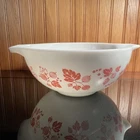 Vintage 2 Quart #443 Pink Gooseberry Cinderella Mixing Bowl.