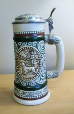 SETER ANGIELSKI / PSTRĄG TĘCZOWY AVON POKRYTY KAMIENIEM 1978 CERAMIKA BRAZYLIA