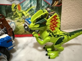 LEGO Jurassic World: Dilophosaurus Ambush (75916) - Used Complete No Box