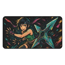 Yuffie Playmat: Final Fantasy 7 Gaming Mouspad Desk Mat V122