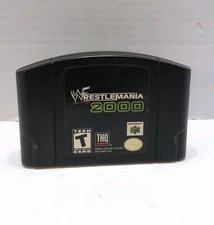 WWF WrestleMania 2000 (Nintendo 64 Tested Working Fast Shipping