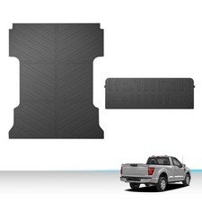 Tpe Truck Bed Mattailgate Mat Floor Mats 2pcs Tpe Truck Bed Mattailgate Mat Floor Mats 2pcs