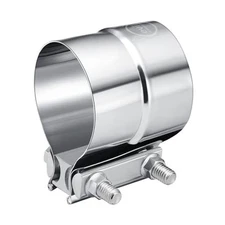  3'' Exhaust Clamp,Lap Joint Band Clamp Stainless Steel for 3.0 inch