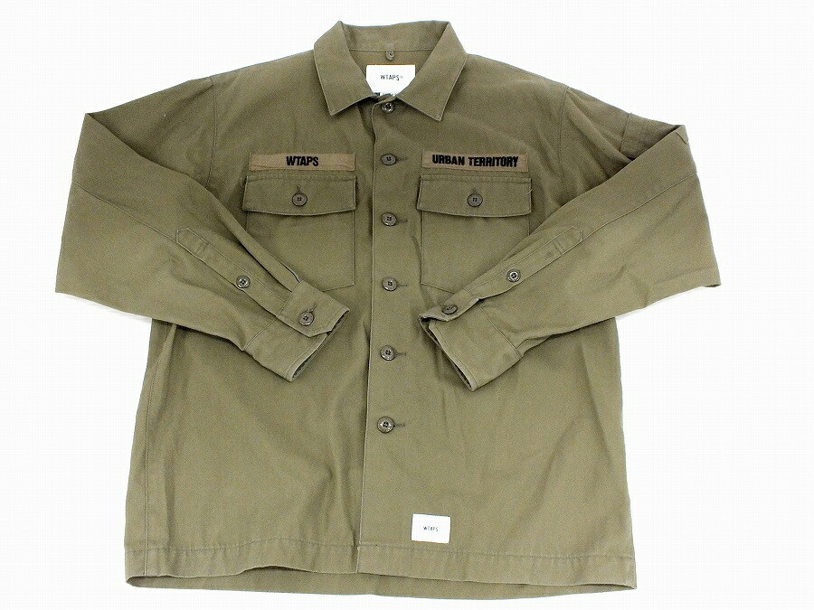 WTAPS 21SS Buds LS Shirt X02 Olive Cotton Used | eBay WTAPS 21SS Buds LS Shirt X02 Olive Cotton Used | eBay