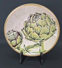 Harvest Botanical Artichoke 9" Soup/Pasta Serving Bowl, by Williams-Sonoma