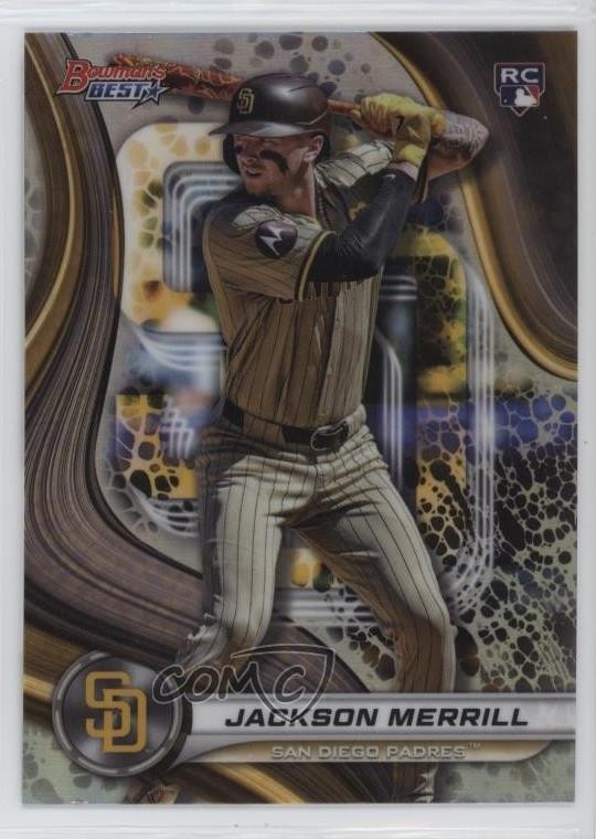 2024 Bowman's Best Refractor Jackson Merrill #56 00ek