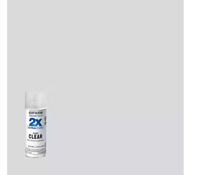 Rust-Oleum 12 oz. Gloss Clear General Purpose Spray Paint - Fast Drying, Durabl