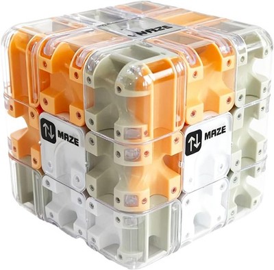 Large Labyrinth 3D Puzzles Maze Cube - Engaging Brain Teaser - 3D Maze Ball, ...